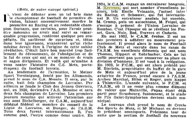 Match début article du 10 sept 1935.JPG